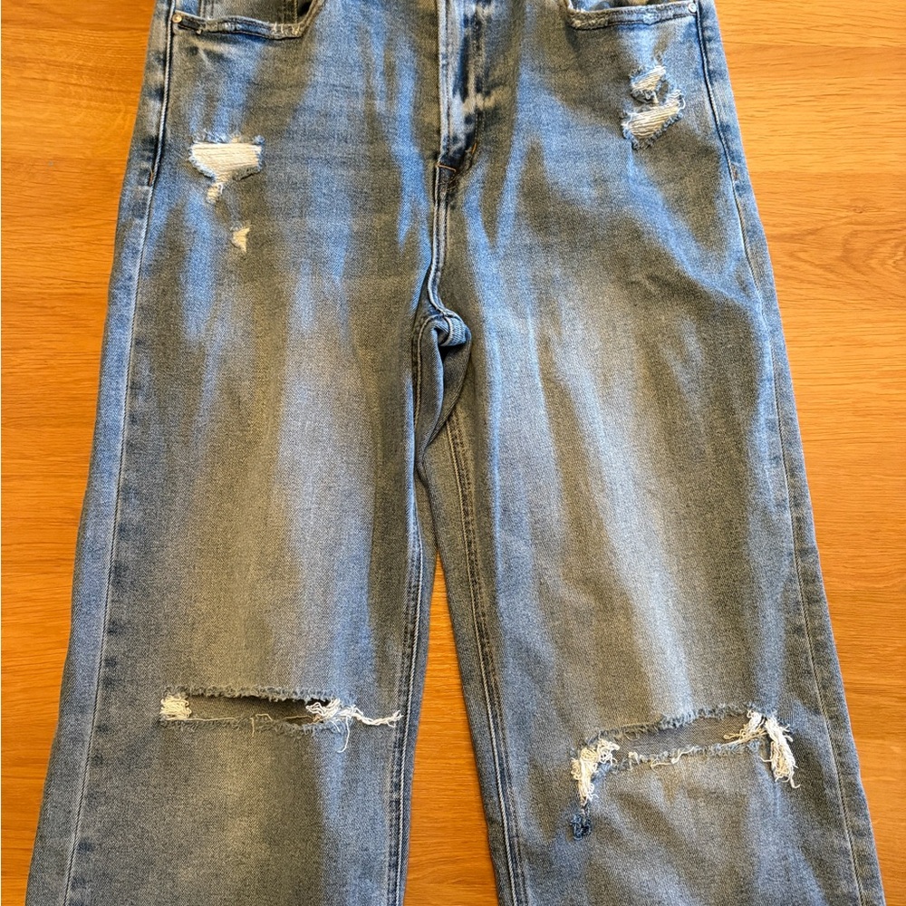 Mica Los Angeles Light Blue Denim Jeans - Picture 7 of 8